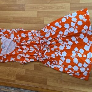 Orange Mud Pie dress. Size large